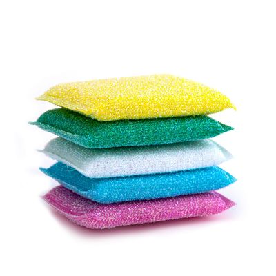 Customized Kitchen Cleaning Scrubber Eco Friendly Mesh Kitchen Sponge