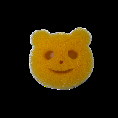 Cute Smiley Slow-Rebath Warm Water Sponge Soft Squishy Bath Toy For Children