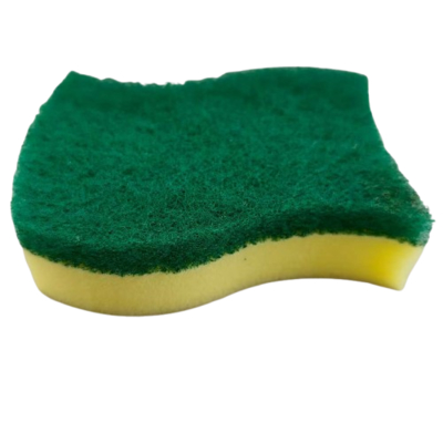 Highly Absorbent "S" Shape Kitchen Sponge Perfect Solution For Cleaning Dishes Kitchen