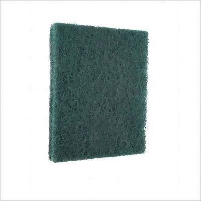 Thấm nước 250% -500% Green Kitchen Dish Washing Wire W90 Cleaning Pads Soft Sponge với tay cầm