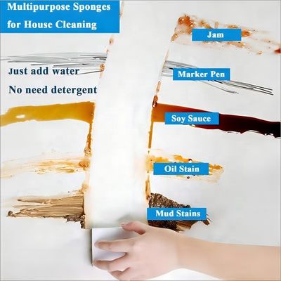 White Melamine Scouring Pad for Kitchen Cleaning