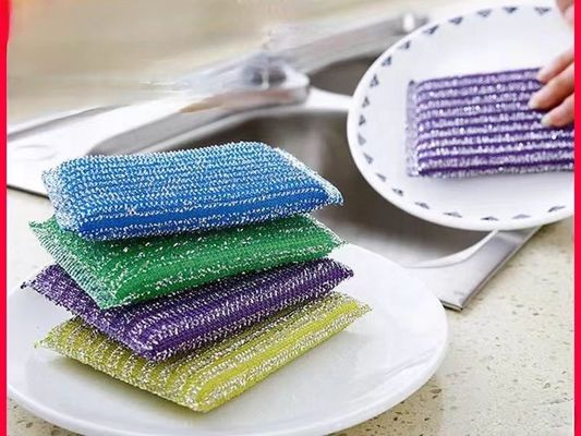 Custom Stainless Steel Dish Scrubber for Kitchen Cleaning