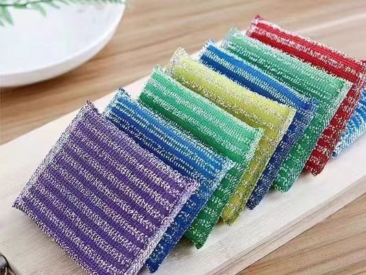 Custom Stainless Steel Dish Scrubber for Kitchen Cleaning