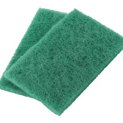 Polyester Kitchen Scouring Pad with Handle for Dishwashing