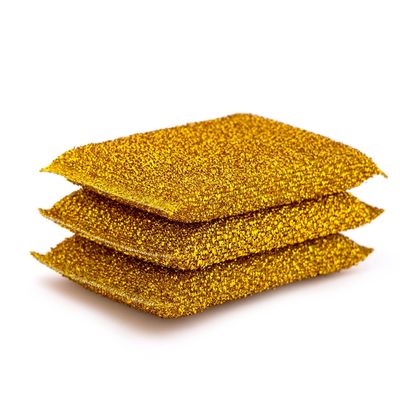 Limpiador de cocina anticorrosivo Limpiador de esponja de cocina de microfibra 12,5*9*2cm