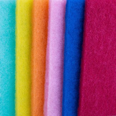 angepasste Farben DH-C1-1 Mikrofaser-Zellulose-Schwammtuch für die Küchenspülung