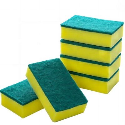 Sustainable Kitchen Scrubber Sponge Long Lasting Fast Drying Biodegradable Big sales