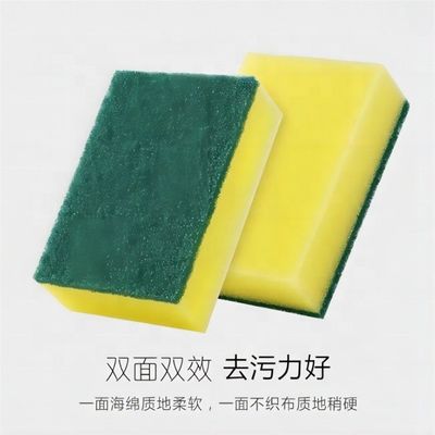 Sustainable Kitchen Scrubber Sponge Long Lasting Fast Drying Biodegradable Big sales