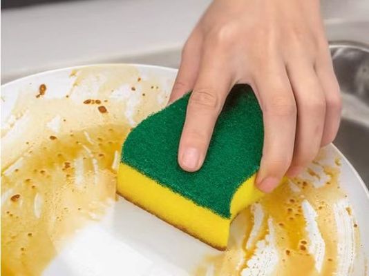 Nachhaltiges Küchenwaschgerät Schwamm Langlebig Schnelltrocknen biologisch abbaubar