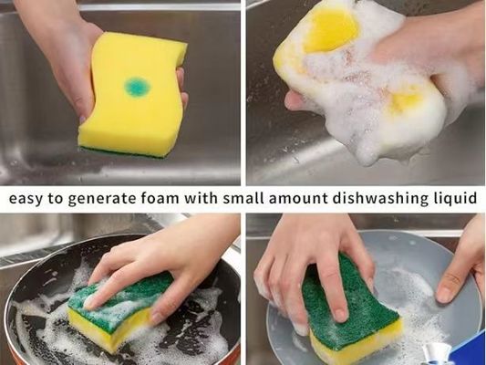 Farbenfrohe, umweltfreundliche Sponge Spülmaschine, sicher, geruchsfreudig, leichtgewichtig