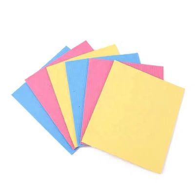 Compostable Cellulose Sponge Scourer Plastic Free Cellulose Cleaning Sponge
