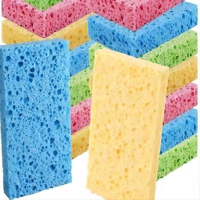 Mildew Proof Natural Vegetable Cellulose Sponges Erosion Resistant