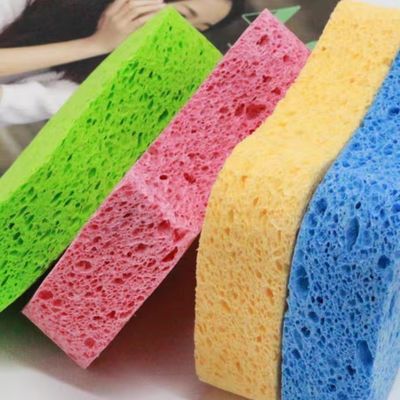 Household Natural Vegetable Cellulose Sponges Odor Proof High Absorbency