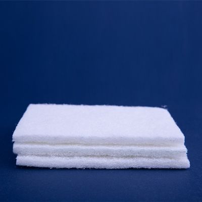 Non Scratch Cleaning Scouring Pad Abrasive Scouring Pad White Square 15*10*0.8cm