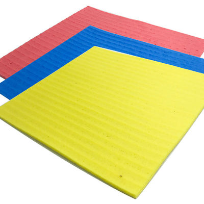 Customizable Cellulose Sponge Scourer Fast Food Microfiber Cleaning Cloth