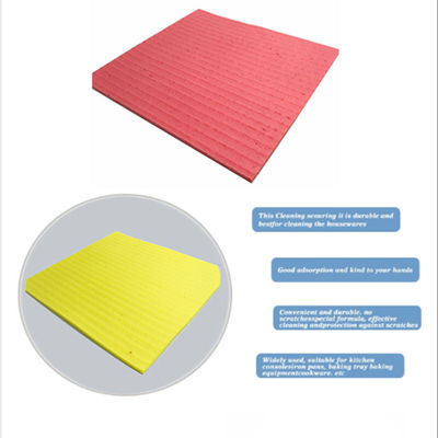 Customizable Cellulose Sponge Scourer Fast Food Microfiber Cleaning Cloth