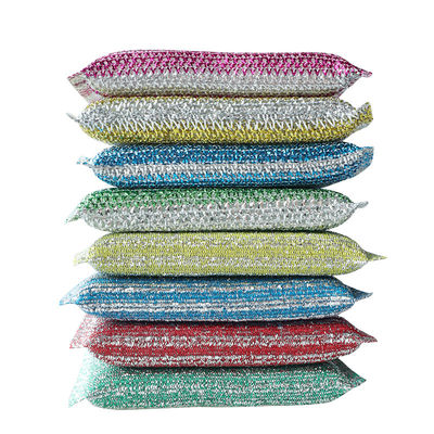 Non-Scratch Kitchen Sponge with Stainless Steel Fibers