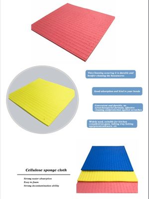 All Season Kitchen Sponge Cloth Biodegradable High Absorbency Non Scratch
