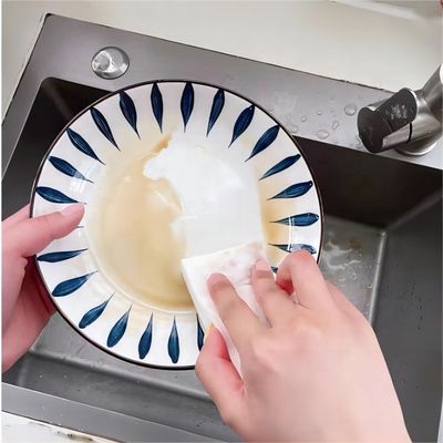 Meerdere functies Microfiber Magic Sponge Temperatuurbestendige Microfiber Keuken Sponge