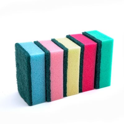 Eco Friendly Non Toxic Dish Sponge Compact For Tough Stains And Grease