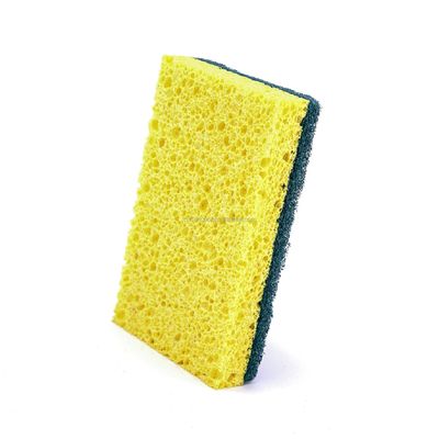 Customizable Eco-Friendly Kitchen Cellulose Sponge Scourer