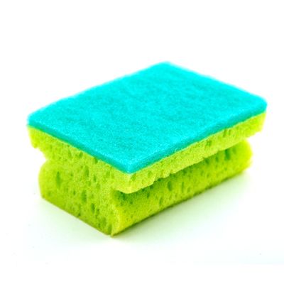 Customized Kitchen Cleaning Sponge Polyester Heavy Duty Scrub Sponge