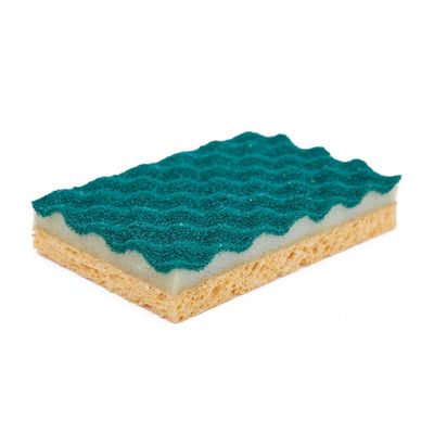 Customized Casabella Cellulose Scrub Sponge Eco Friendly For Deep Cleaning