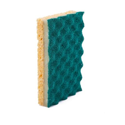 Customized Casabella Cellulose Scrub Sponge Eco Friendly For Deep Cleaning