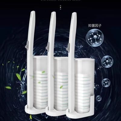 Customized Disposable Toilet Cleaning Brush Lightweight And Anti Odor