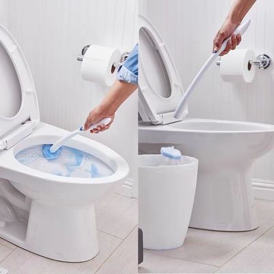 Mehrzwecktoilettenbürste zur Einmalverwendung Reiniger Fleckenentferner Einweg-Toilettenwascher