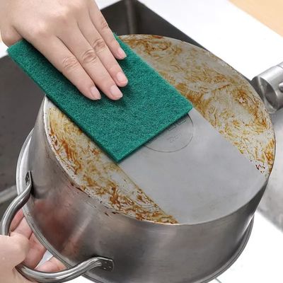 Highly Absorbent, Non-Scratch, Quick-Dry, Multi Surface, Long-Lasting, Odor-Resistant  Scouring Pad
