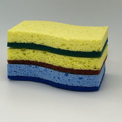 Kitchen cellulose sponge Absorbent biodegradable compostable Support customization