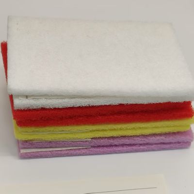 Scouring Pad Polyester Material Is Durable Long-Lasting  Strong Cleaning .
