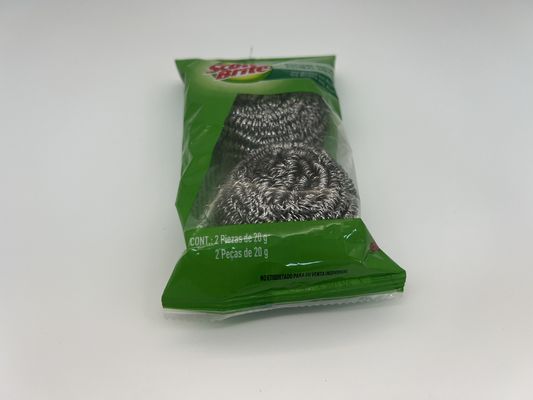 Cleaning steel wool Kitchen Stainless Steel Globular Gray