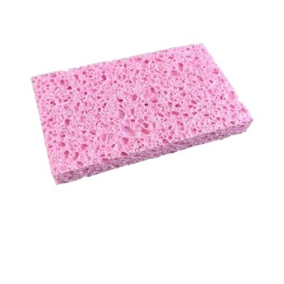 Biodegradable Cellulose Sponge Scourer for Kitchen Cleaning
