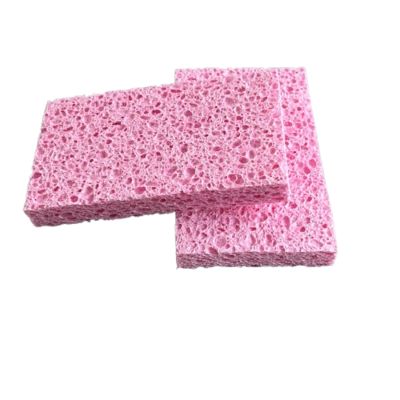 Biodegradable Cellulose Sponge Scourer for Kitchen Cleaning