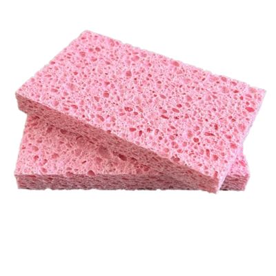 Biodegradable Cellulose Sponge Scourer for Kitchen Cleaning