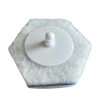 Eco-Friendly Disposable Toilet Brush Set with Replaceable Heads