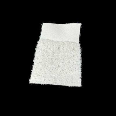 White Biodegradable Compressed Cellulose Sponge for Kitchen Cleaning