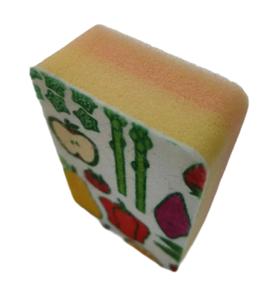 Custom Floral Pattern Composite Sponge - Durable Multi-Color