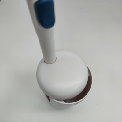 EcoClean Disposable Toilet Brush with 6 Replaceable Heads