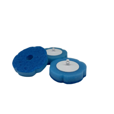 Disposable Toilet Brush Refill Heads with Pre-Soaped Bristles