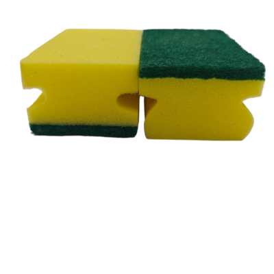I-Shaped High-Density Scouring Sponge Pad with Diamond Sand