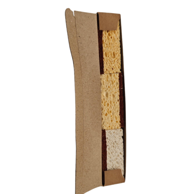 Biodegradable Sisal Scrub Sponge Compostable Kitchen Cleaner