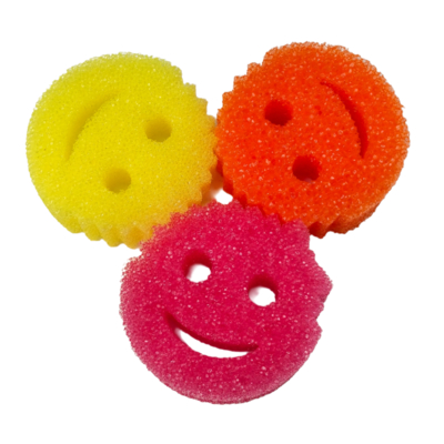 Temperature-Sensitive Cleaning Sponge for Kitchen and Facial Use