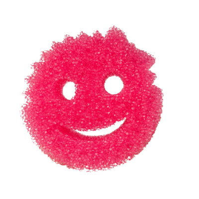 Temperature-Sensitive Cleaning Sponge for Kitchen and Facial Use