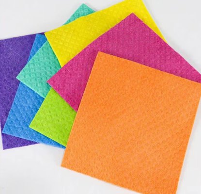 Biodegradable Cellulose Cloth Quick-Dry Reusable Eco-Friendly