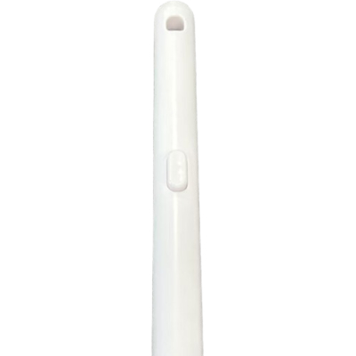 Disposable Toilet Brush Set with Replaceable Heads White