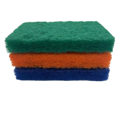 Multi-color Non-Woven Cleaning Kitchen Sponge Household Durable Square