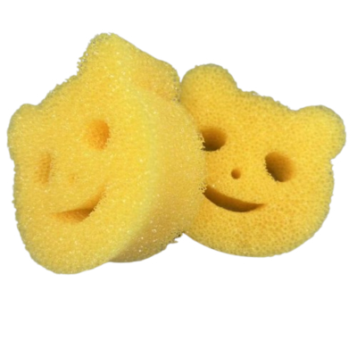 Bear-shaped Customizable Filter Sponge - Eco-Friendly & Durable